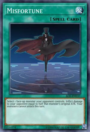 Misfortune - (Duelist Pack Aster Phoenix) - (DP05-EN014) - (Common)