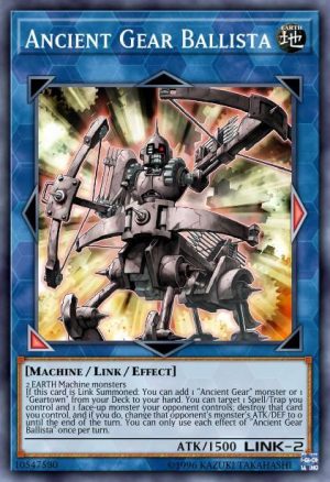 Ancient Gear Ballista - (Super Rare)- (Quarter Century Bonanza) - (RA03-EN046)