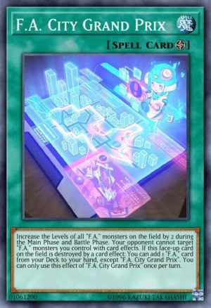 F.A. City Grand Prix - (Extreme Force) - (EXFO-EN088) - (Common)