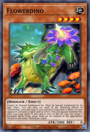 Flowerdino - (Battle of Chaos) - (BACH-EN082) - (Common)