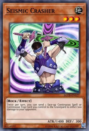 Seismic Crasher - (Force of the Breaker) - (FOTB-EN027) - (Common)