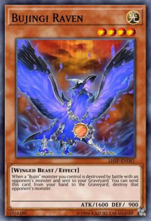 Bujingi Raven - (Shadow Specters) - (SHSP-EN081) - (Rare)