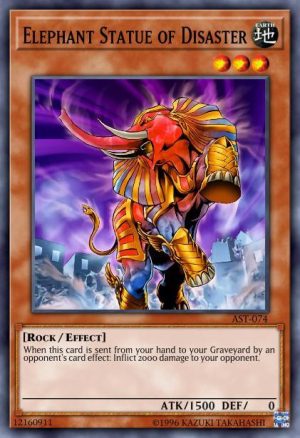 Elephant Statue of Disaster - (OTS Tournament Pack 20) - (OP20-EN013) - (Common)