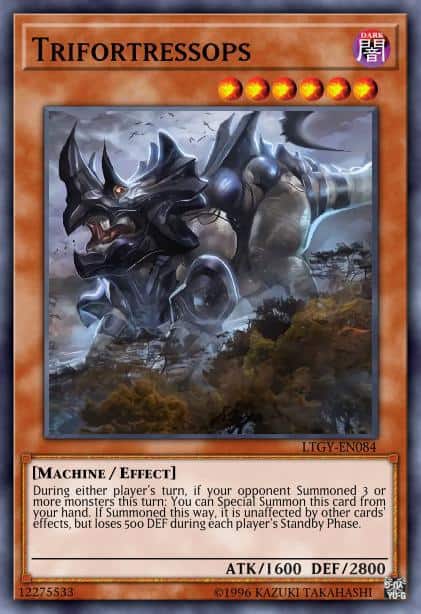 Trifortressops - (Dinosmasher's Fury Structure) - (SR04-EN017) - (Common)