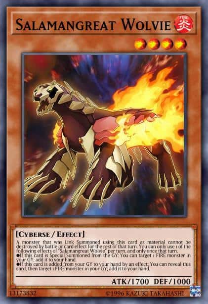 Salamangreat Wolvie - (Savage Strike) - (SAST-EN003) - (Common)