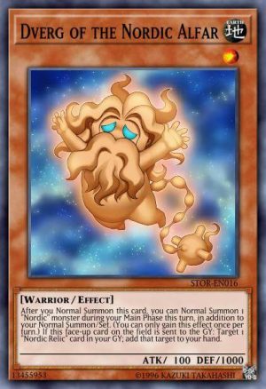 Dverg of the Nordic Alfar - (OTS Tournament Pack 18) - (OP18-EN015) - (Common)