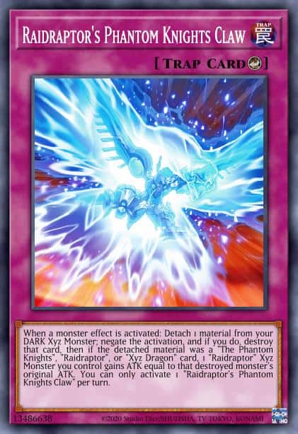 Raidraptor's Phantom Knights Claw - (2021 Tin of Ancient Battles) - (MP21-EN211) - (Common)