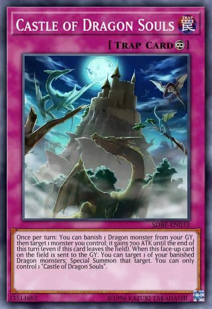 Castle of Dragon Souls - (Saga of Blue-Eyes White Dragon Structure) - (SDBE-EN033) - (Common)