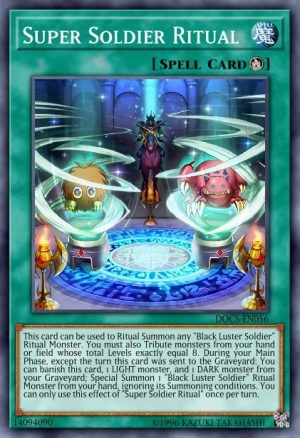 Super Soldier Ritual - (Maze of Memories) - (MAZE-EN060) - (Rare)