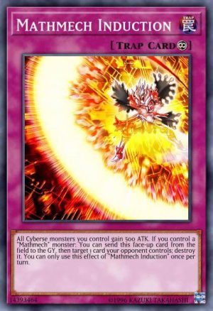 Mathmech Induction - (Mystic Fighters) - (MYFI-EN013) - (Secret Rare)