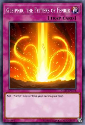 Gleipnir, the Fetters of Fenrir - (LC 5D's Mega Pack) - (LC5D-EN203) - (Secret Rare)