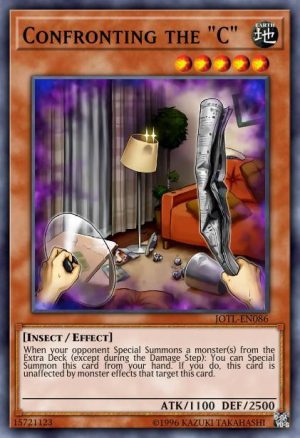 Confronting the "C" - (The Infinity Chasers) - (INCH-EN040) - (Super Rare)