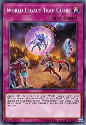 World Legacy Trap Globe - (Circuit Break) - (CIBR-EN074) - (Super Rare)