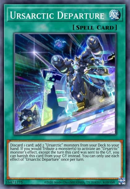 Ursarctic Departure - (Ancient Guardians) - (ANGU-EN036) - (Super Rare)