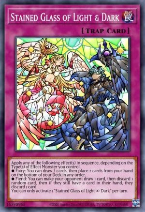 Stained Glass of Light & Dark - (Valiant Smashers) - (VASM-EN045) - (Rare)