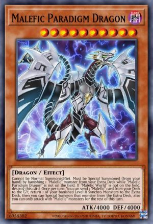 Malefic Paradigm Dragon - (Battles of Legend Armageddon) - (BLAR-EN019) - (Ultra Rare)