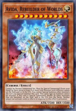 Avida, Rebuilder of Worlds - (Rising Rampage) - (RIRA-EN027) - (Super Rare)