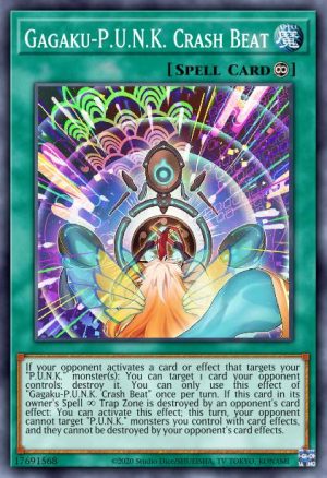 Gagaku-P.U.N.K. Crash Beat - (The Grand Creators) - (GRCR-EN010) - (Rare)