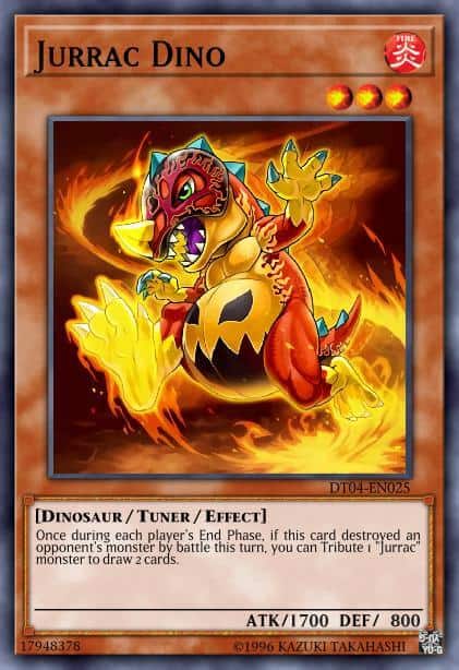 Jurrac Dino - (Hidden Arsenal 4 Trishula's Triumph) - (HA04-EN015) - (Super Rare)