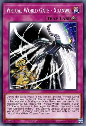 Virtual World Gate - Xuanwu - (Blazing Vortex) - (BLVO-EN075) - (Common)