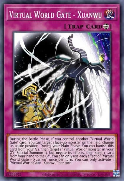 Virtual World Gate - Xuanwu - (Blazing Vortex) - (BLVO-EN075) - (Common)