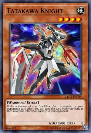 Tatakawa Knight - (Lord of the Tachyon Galaxy) - (LTGY-EN005) - (Common)