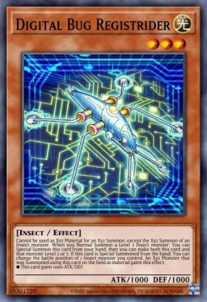 Digital Bug Registrider - (Blazing Vortex) - (BLVO-EN023) - (Common)