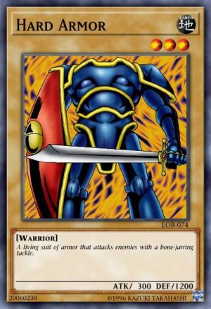 Hard Armor - (Legend of Blue Eyes White Dragon) - (LOB-EN074) - (Common)
