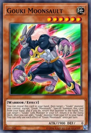 Gouki Moonsault - (2019 Gold Sarcophagus Tin Mega Pack) - (MP19-EN074) - (Common)