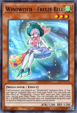 Windwitch - Freeze Bell - (Blazing Vortex) - (BLVO-EN017) - (Ultra Rare)