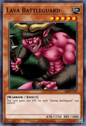 Lava Battleguard - (OTS Tournament Pack 19) - (OP19-EN015) - (Common)