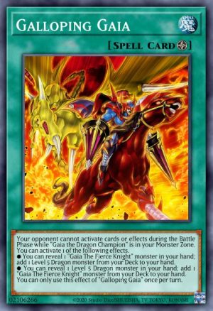 Galloping Gaia - (Rise of the Duelist) - (ROTD-EN049) - (Common)
