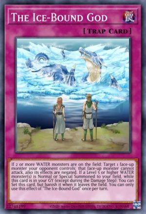 The Ice-Bound God - (Brothers of Legend) - (BROL-EN052) - (Ultra Rare)