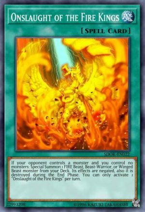 Onslaught of the Fire Kings - (Hidden Summoners) - (HISU-EN055) - (Super Rare)