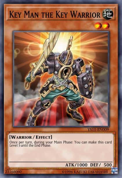 Key Man the Key Warrior - (Starter Dawn of the Xyz) - (YS11-EN009) - (Common)