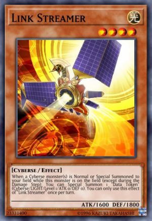 Link Streamer - (2019 Gold Sarcophagus Tin Mega Pack) - (MP19-EN003) - (Common)