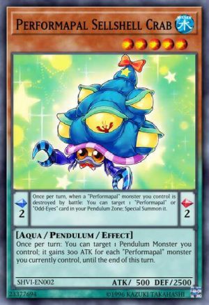 Performapal Sellshell Crab - (2017 Mega-Tin Mega Pack) - (MP17-EN002) - (Common)