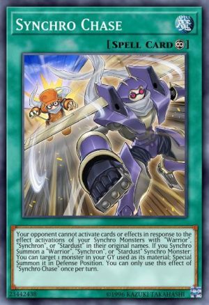 Synchro Chase - (Maze of Millennia) - (MZMI-EN047) - (Rare)