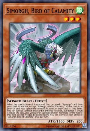 Simorgh, Bird of Calamity - (Rising Rampage) - (RIRA-EN019) - (Common)
