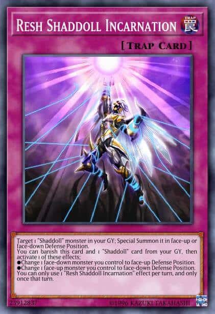 Resh Shaddoll Incarnation - (Structure Shaddoll Showdown) - (SDSH-EN033) - (Super Rare)