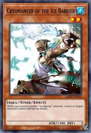 Cryomancer of the Ice Barrier - (Structure Freezing Chains) - (SDFC-EN007) - (Common)