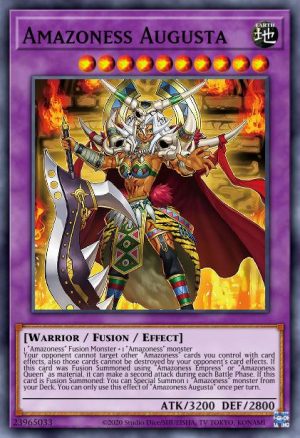 Amazoness Augusta - (Darkwing Blast) - (DABL-EN097) - (Common)