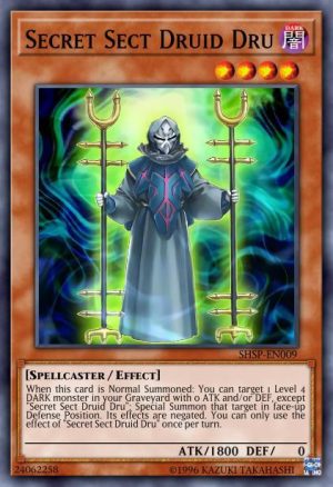 Secret Sect Druid Dru - (Shadow Specters) - (SHSP-EN009) - (Common)