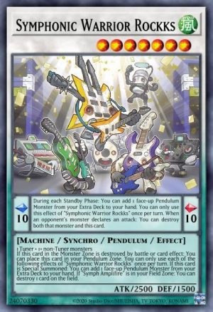 Symphonic Warrior Rockks - (Dimension Force) - (DIFO-EN042) - (Common)