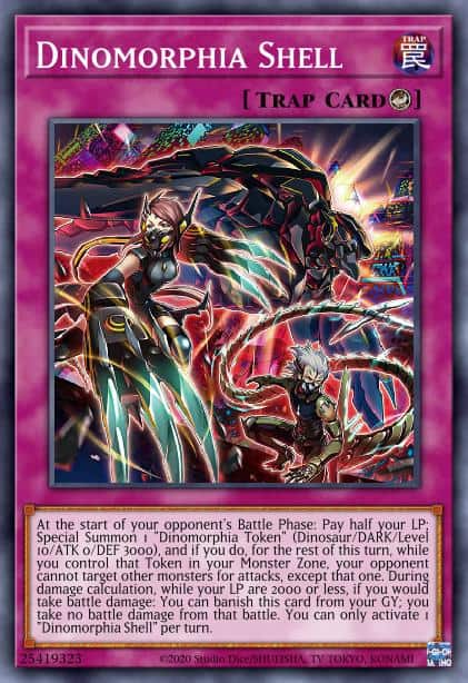 Dinomorphia Shell - (Battle of Chaos) - (BACH-EN071) - (Common)