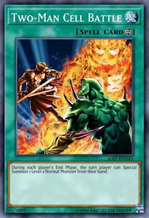 Two-Man Cell Battle - (Soul of the Duelist) - (SOD-EN045) - (Short Print)