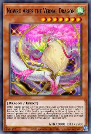 Nowru Aries the Vernal Dragon - (Battle of Chaos) - (BACH-EN096) - (Common)