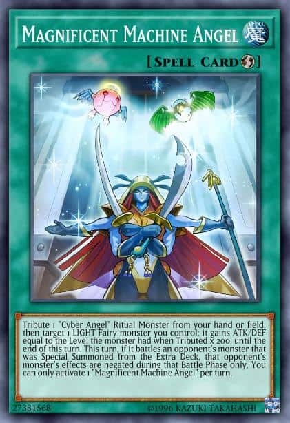 Magnificent Machine Angel - (Legendary Duelists Sisters of the Rose) - (LED4-EN016) - (Rare)