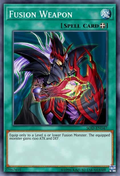 Fusion Weapon - (Soul of the Duelist) - (SOD-EN047) - (Short Print)