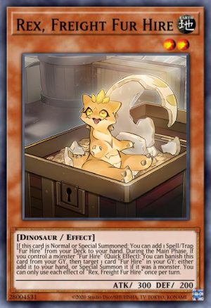 Rex, Freight Fur Hire - (Darkwing Blast) - (DABL-EN027) - (Super Rare)